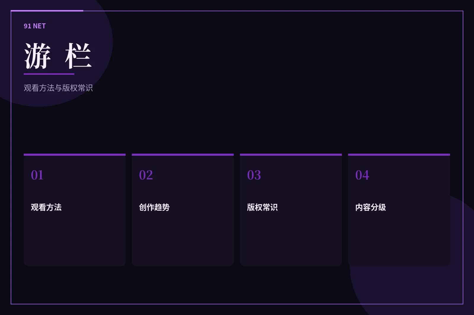 游栏观看方法